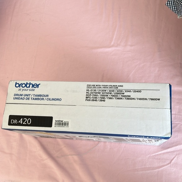 New in box.  Never opened.  Brother DR-420 drum. - Picture 3 of 3